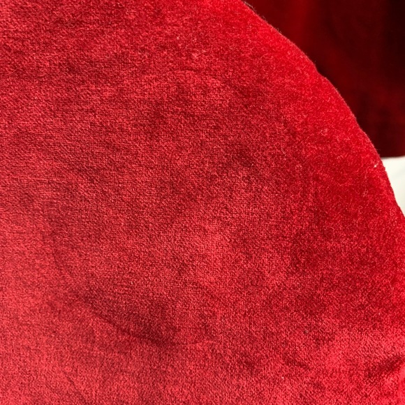 Janie and Jack Girls Holiday Velvet And Silk Coat And Beret Silk Rosettes. 2T 3T - Picture 10 of 11